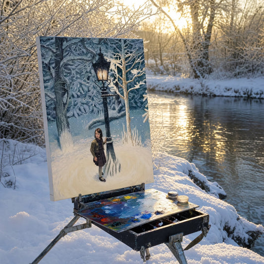 The First Snow Canvas